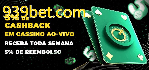 Promoções do cassino ao Vivo 939bet.com